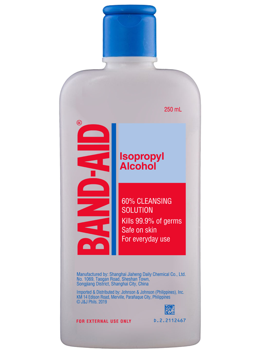 Band-Aid Isopropyl Alcohol (250 ml) (No Color- Image 1)