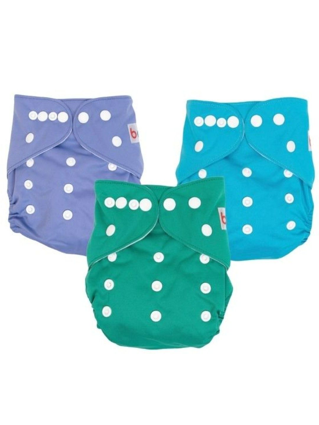 bean fashion Snappies Basic Gear Cloth Diaper (Set of 3)
