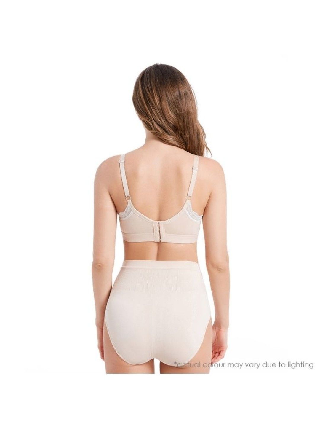 Shapee High Waist Maternity Brief (Beige- Image 2)