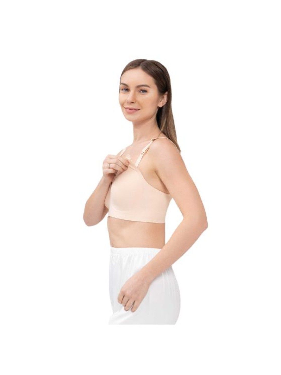 Bosom Buds Dulce Seamless Nursing Bra (New & Improved) (Beige- Image 2)