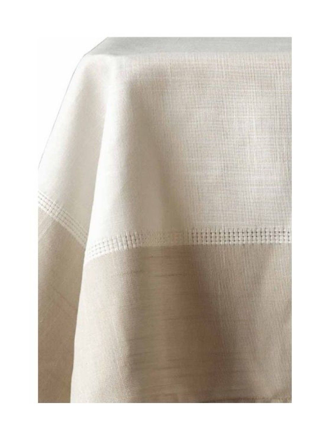 Sunbeams Lifestyle Primeo Premium Yarn Dyed Rectangular Table Cloth (Beige- Image 4)