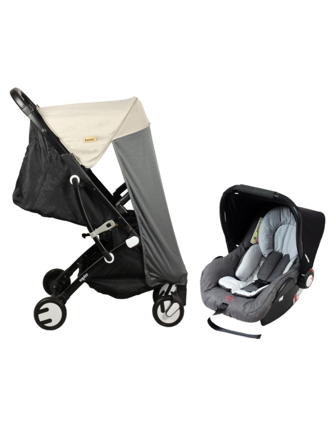 Looping Squizz 3 Stroller with Carseat (Travel System)