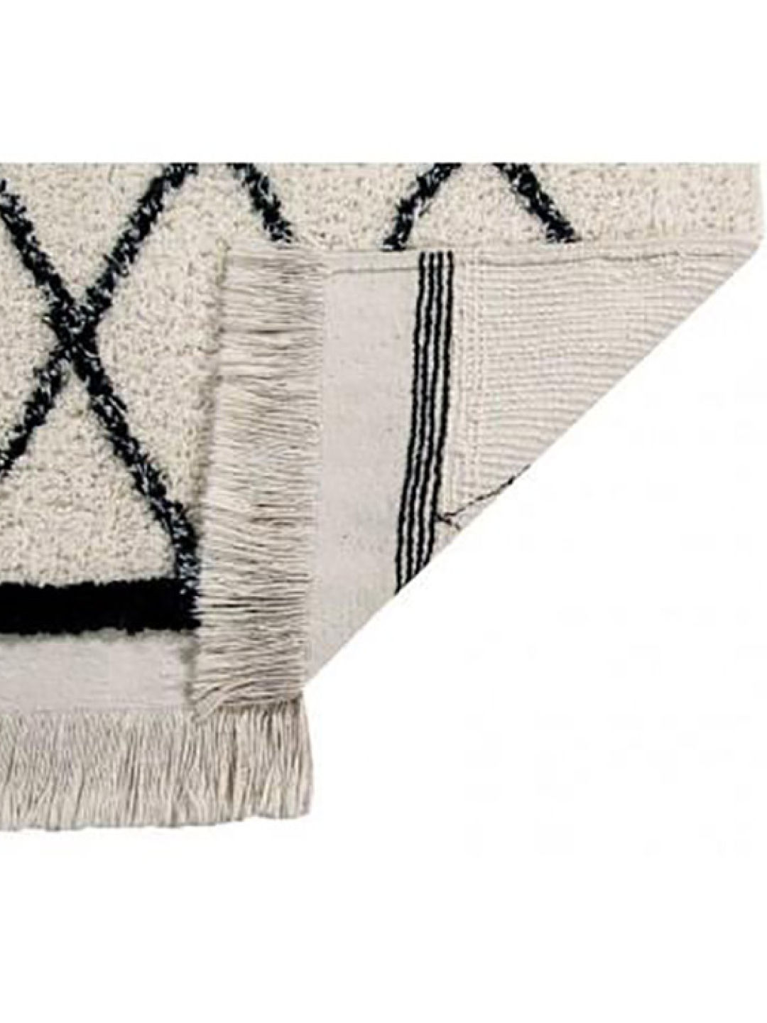 Lorena Canals Bereber Crisscross Rug (No Color- Image 1)