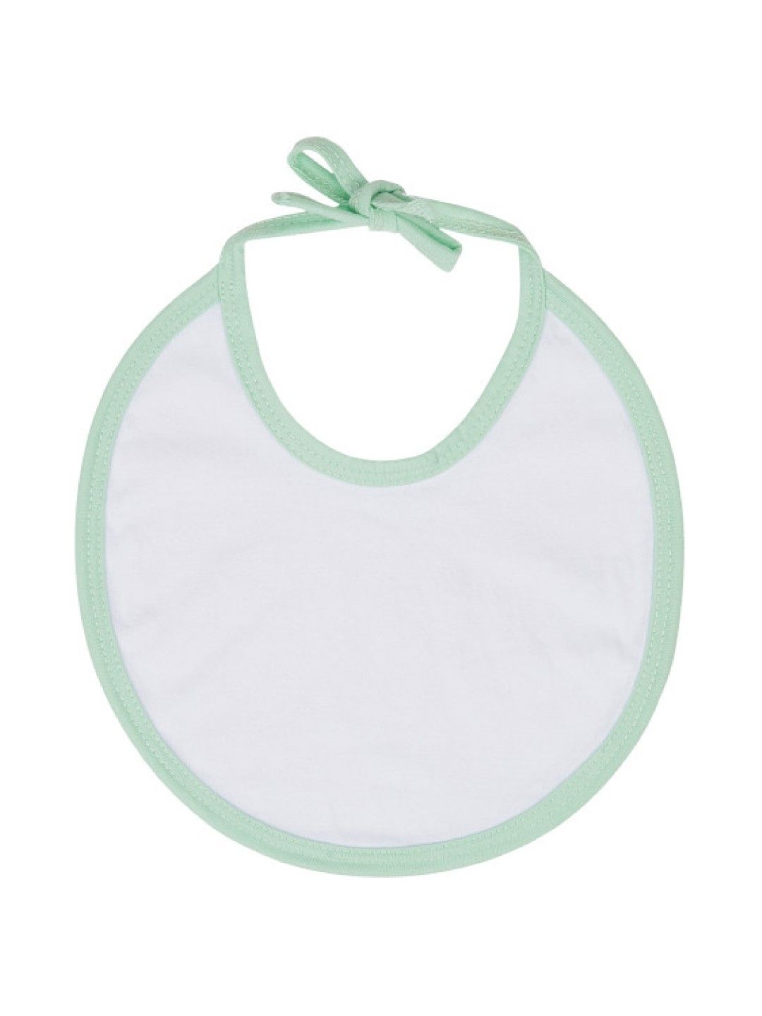 BestCare Colored Cotton Infant Bib (Pack of 3) (Cool Green- Image 1)