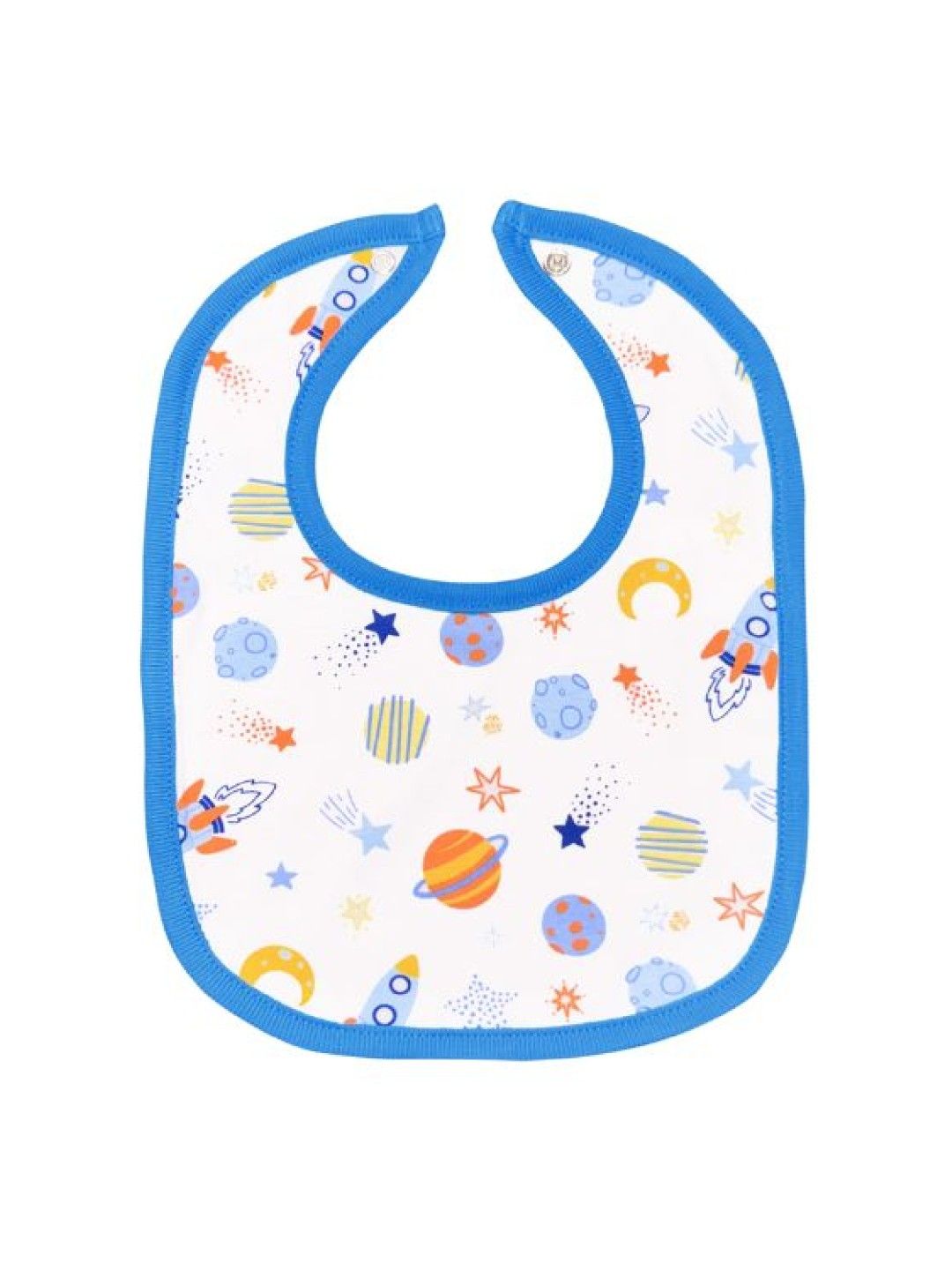 Cotton Stuff 3-piece Snap on Bib (Cosmic Fox- Boy) (No Color- Image 3)