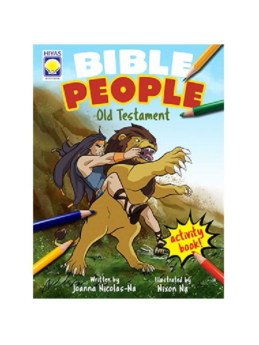 Hiyas Bible People Activity Book: Old Testament (No Color- Image 1)