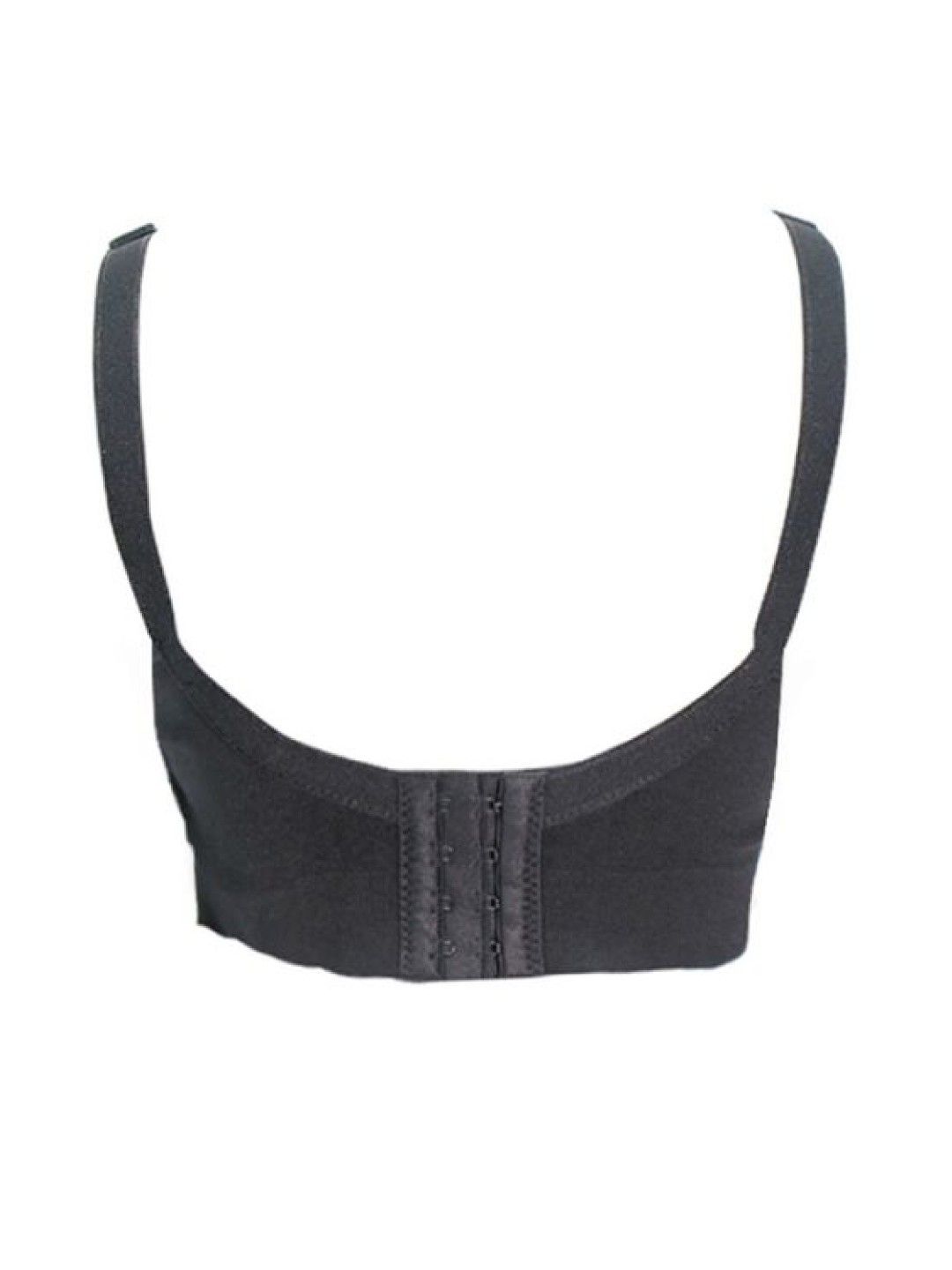 Adam & Eve 100% Pure Cotton Breathable Sports Nursing Bra (Black- Image 2)