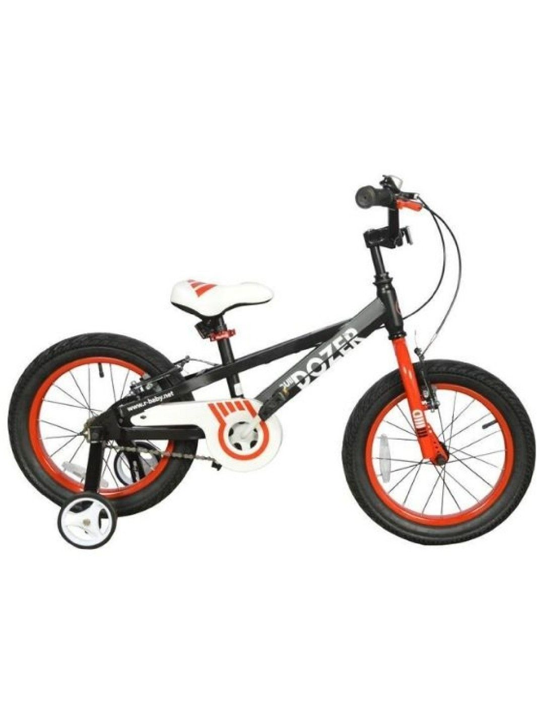 RoyalBaby Royalbaby Bulldozer Kids Bike 18" (18-23) (Black- Image 2)