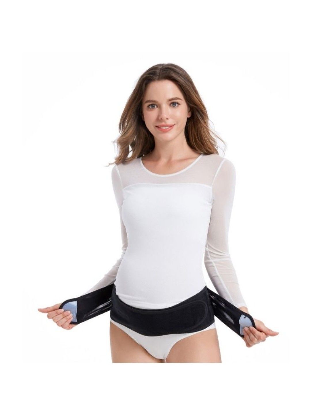 Shapee Pregnancy Support Belt Plus (Black- Image 3)