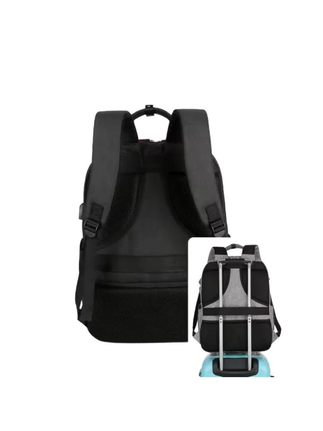 V-coool Multi-use Diaper Backpack with Free Thermal Carrying Case (Black- Image 4)