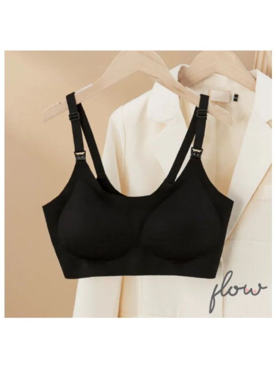 Flow Esther Nursing Bra (Black- Image 2)