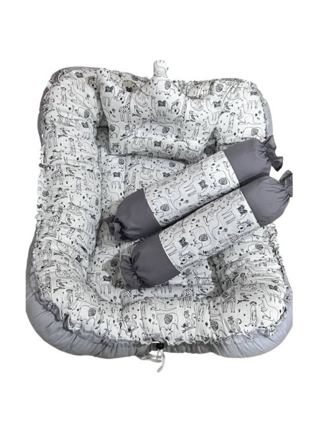 QT Hub Baby Oval Nest Set (Black Safari- Image 1)