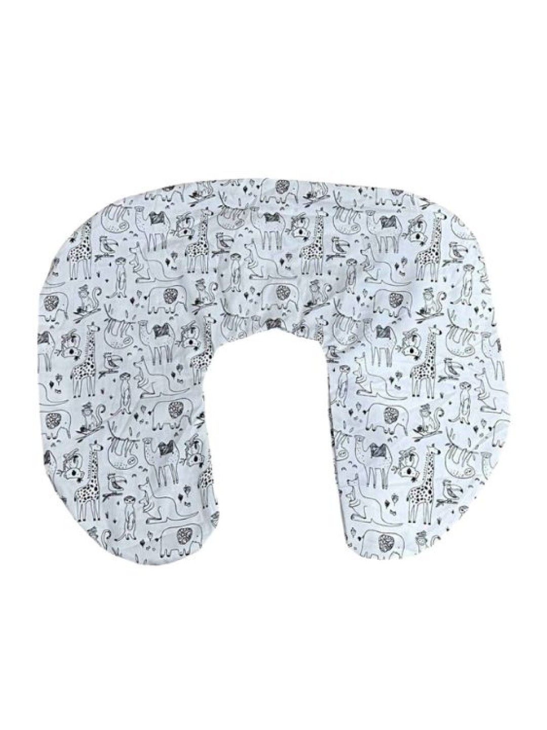 QT Hub Nursing pillow case (punda) (Black Safari- Image 1)
