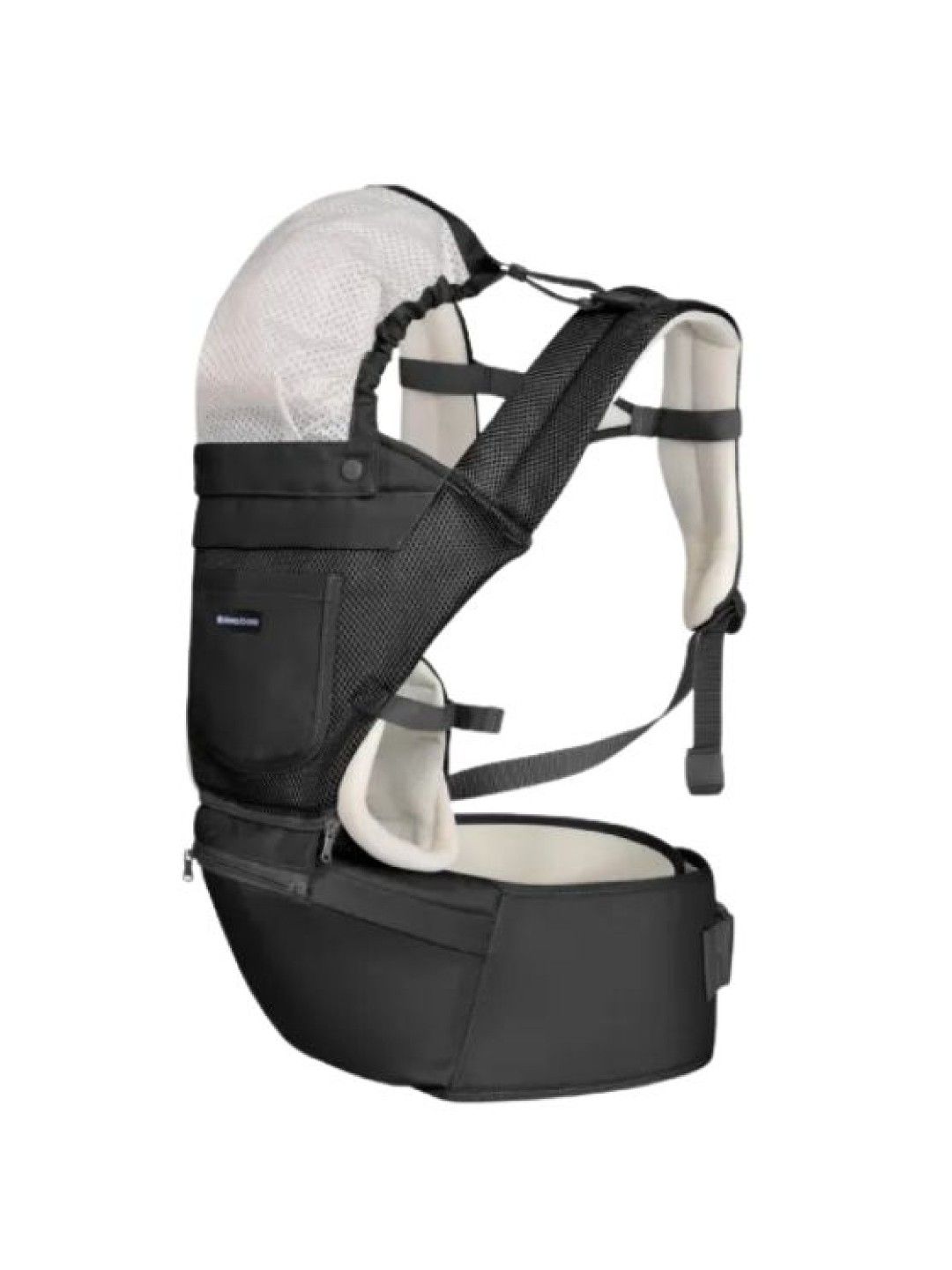 KikkaBoo Carrier Chloe Mesh (Black- Image 1)