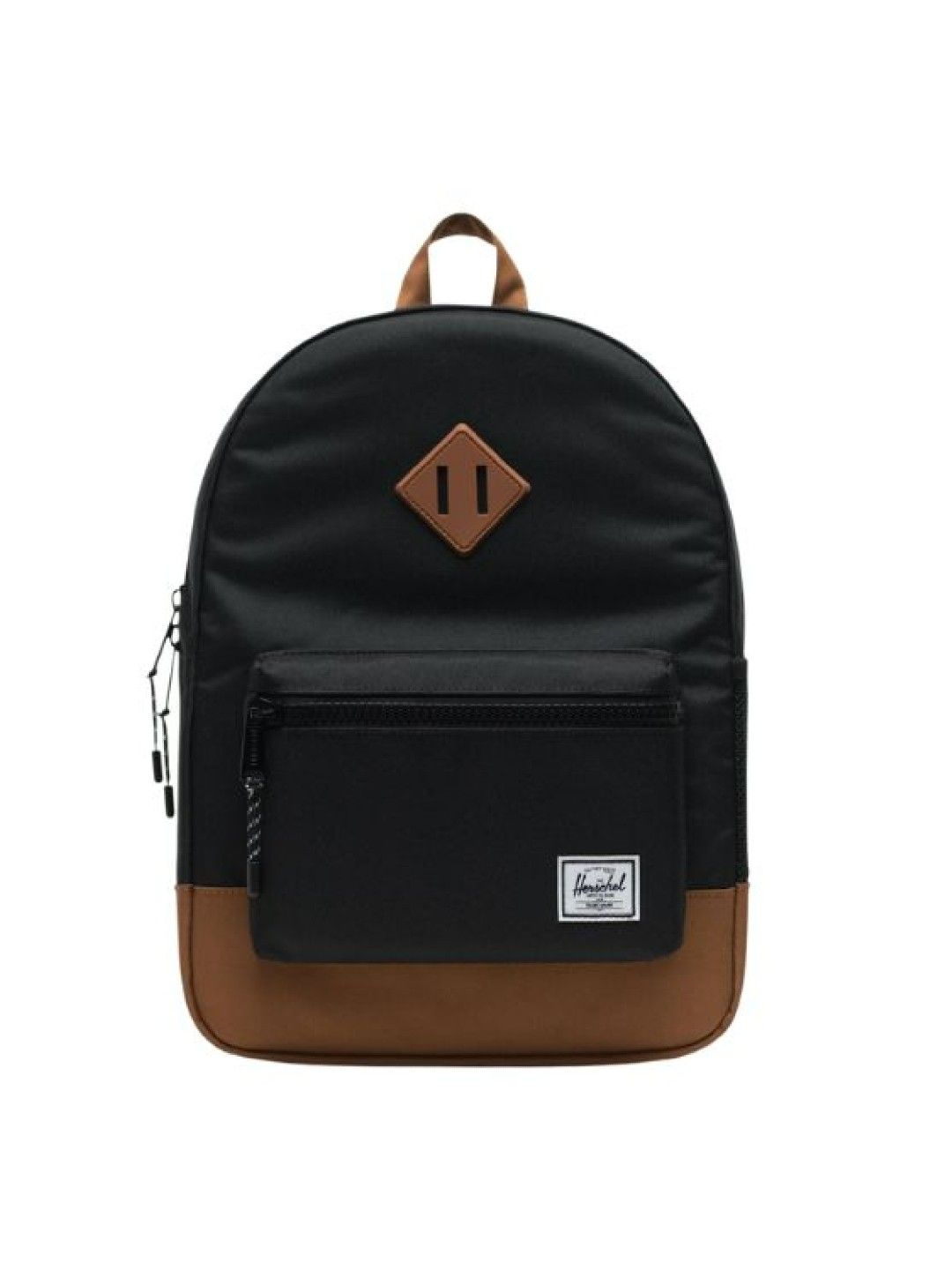 Herschel Heritage Youth Xl (Black and Saddle Brown- Image 1)