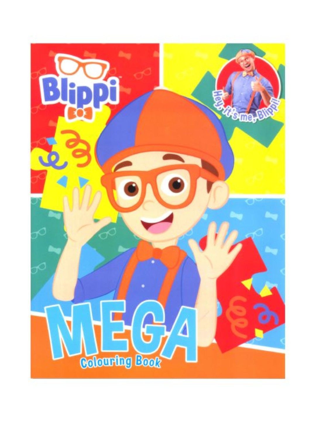 Learning is Fun Blippi Mega Coloring Book (No Color- Image 1)