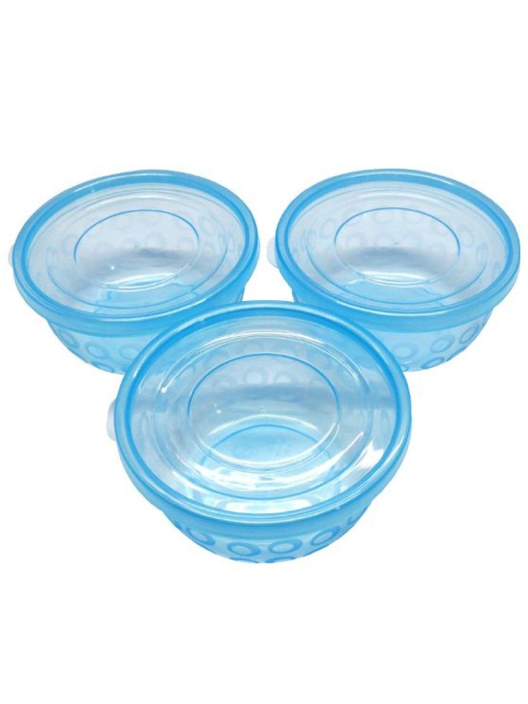 Bebeta Feeding Dish Bowl With Lid 3-pack