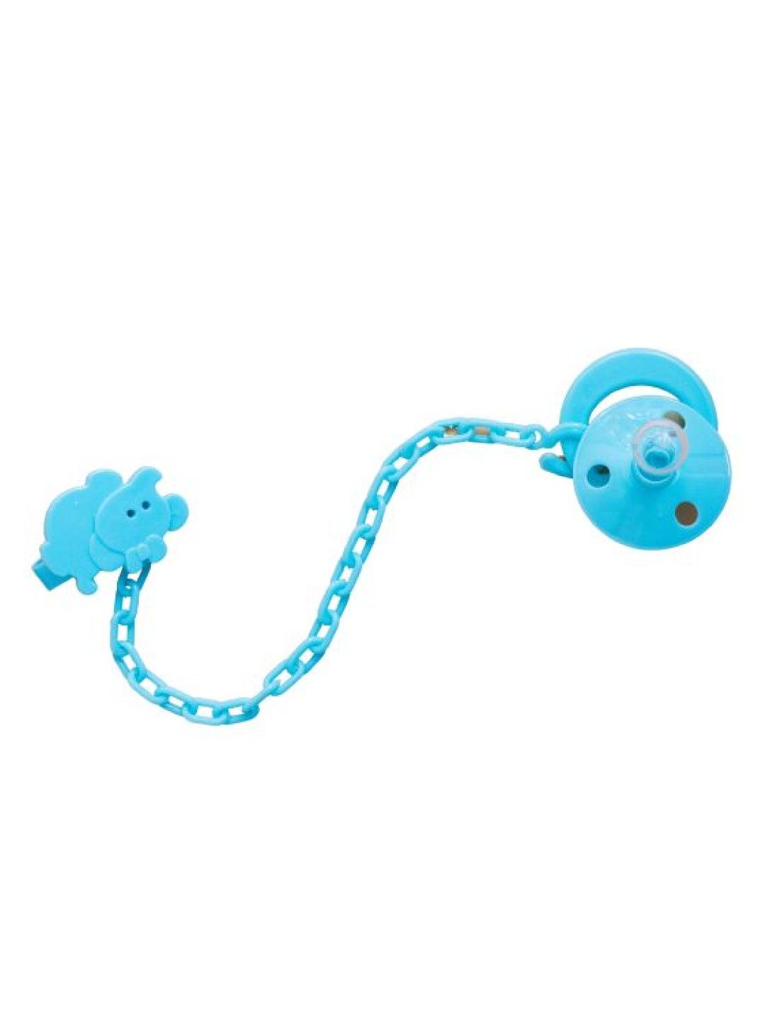 Bebeta Silicone Pacifier with Holder and Cover (Blue- Image 2)