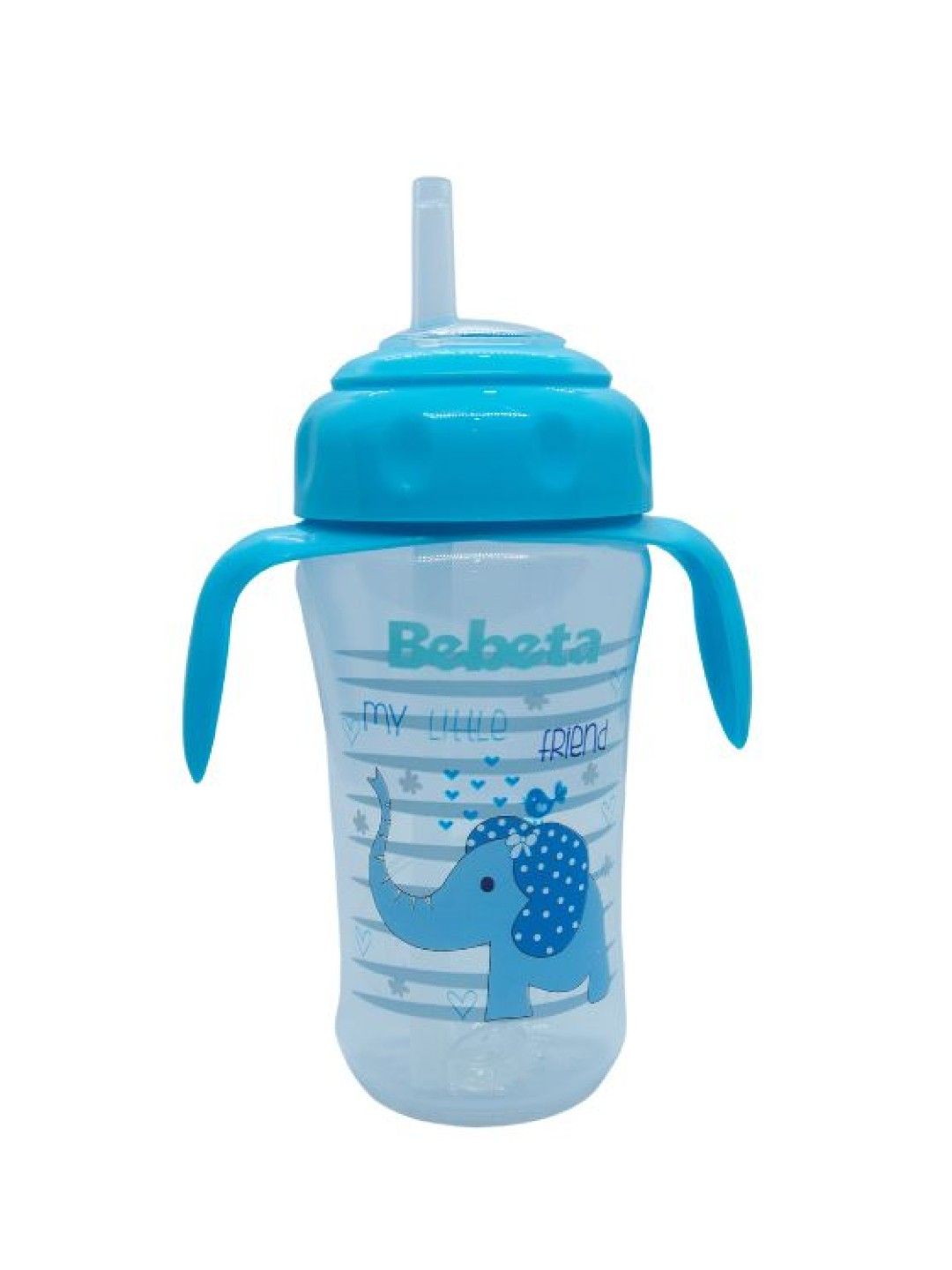 Bebeta Training Cup Wide-Neck Multi Function (9oz) (Blue- Image 2)