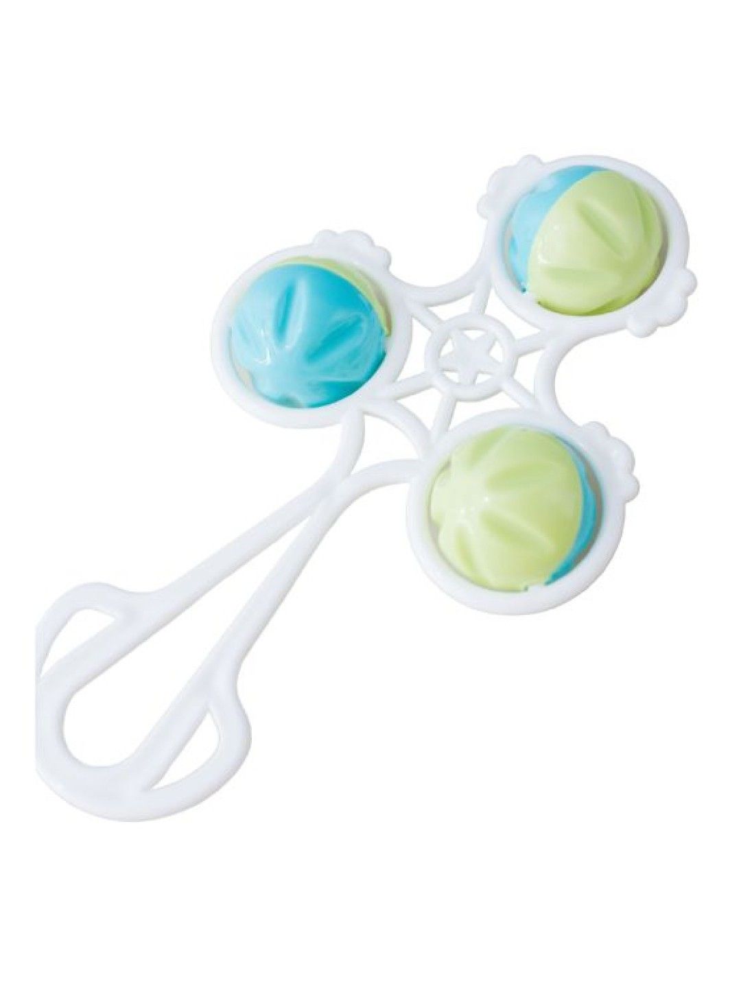 Bebeta Flower Rattle (Blue- Image 2)