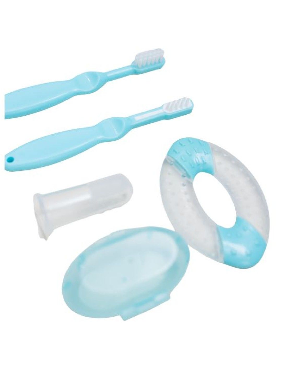 Bebeta Oral Care Gift Set (Toothbrush & Teether) (Blue- Image 2)