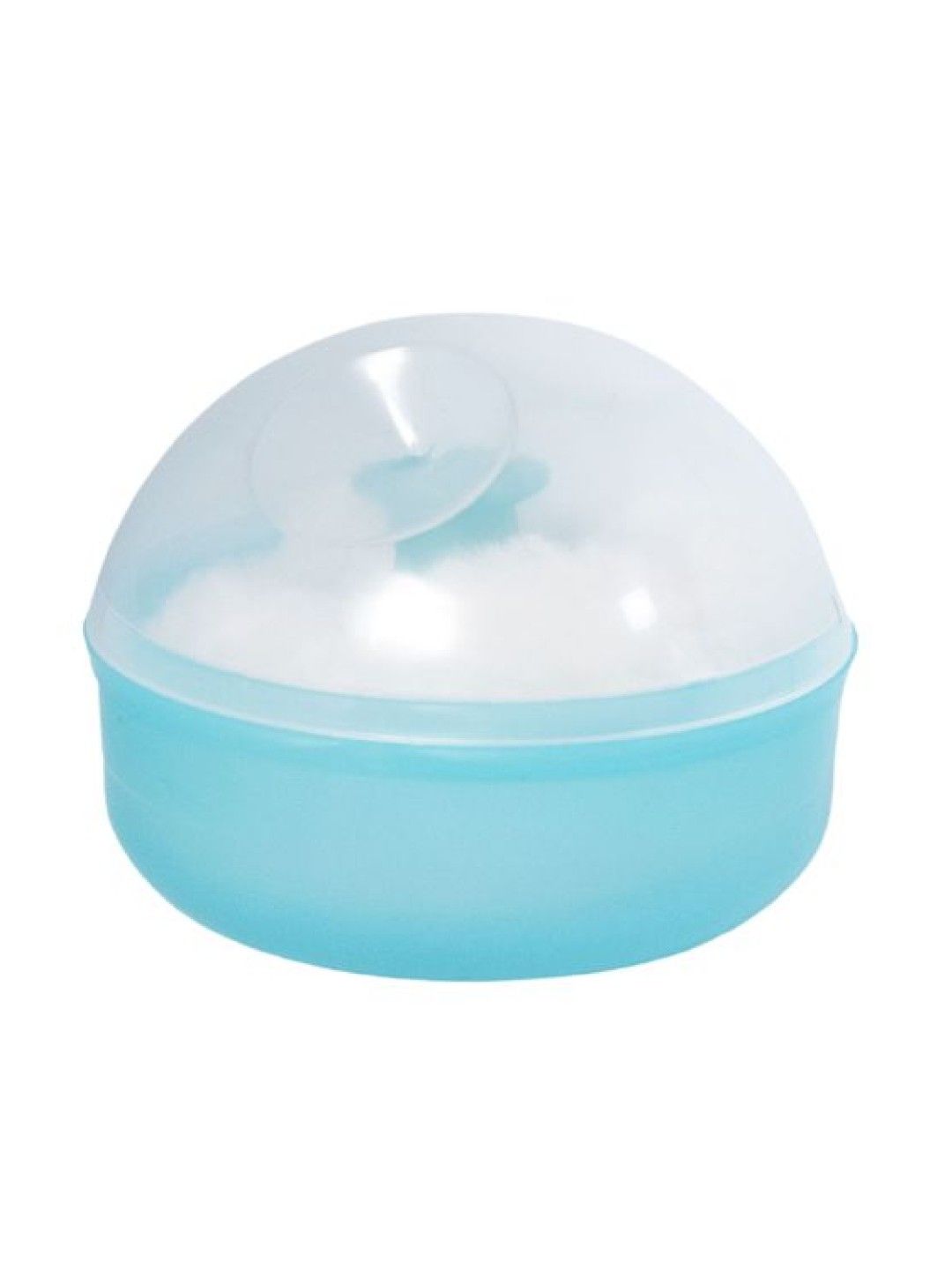 Bebeta Round Powder Puff with Cover (Blue- Image 2)