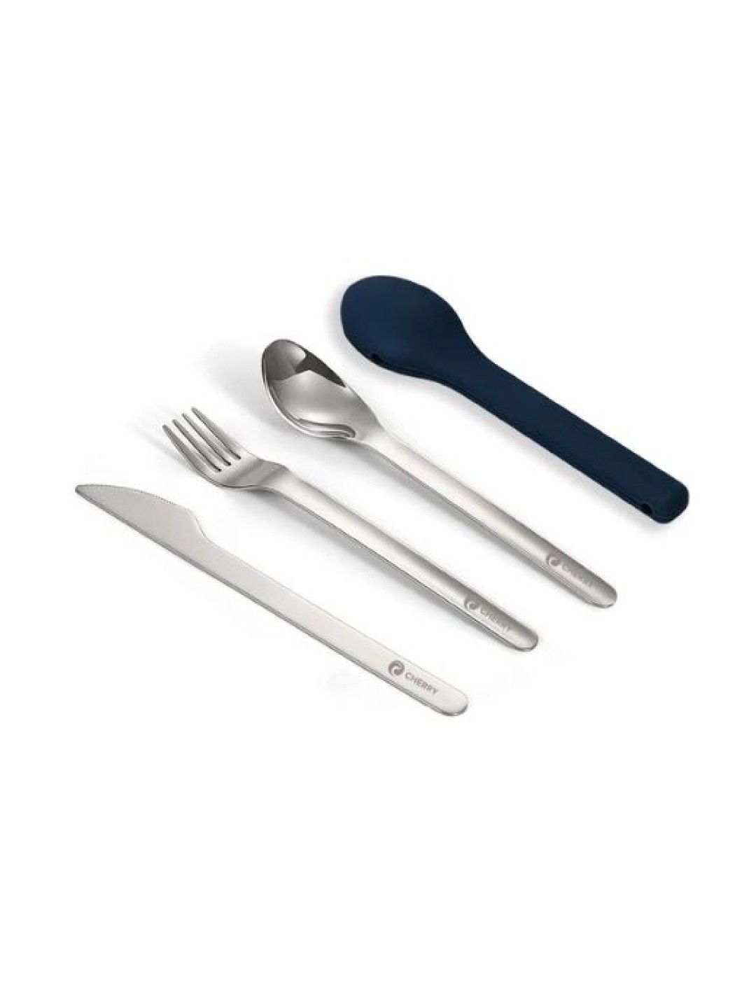 Cherry Portable Cutlery Set (Blue- Image 2)