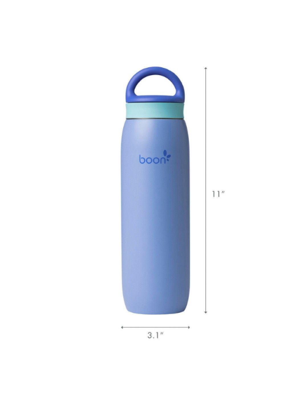 BOON Frosh Stainless Steel Portable Milk Chiller (Blue- Image 2)