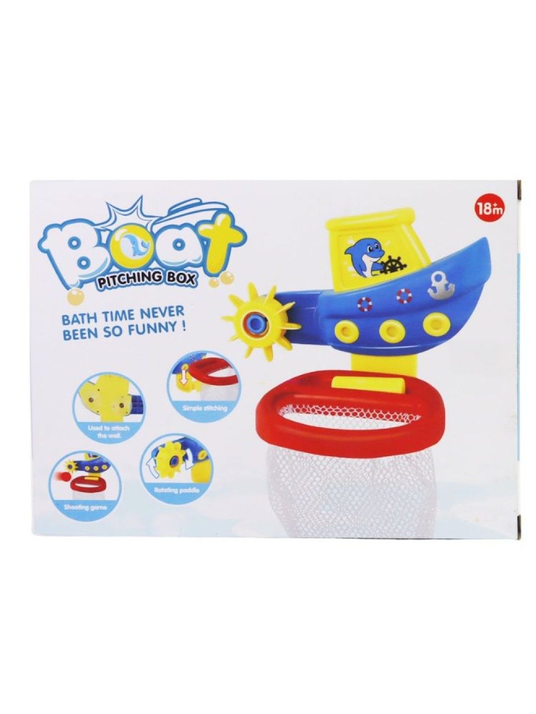 Bathfun Boat Pitching Box (Blue- Image 2)