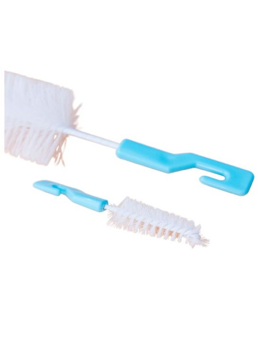 Bebeta Bottle & Nipple Brush - J Shape Soft Bristles (Blue- Image 3)