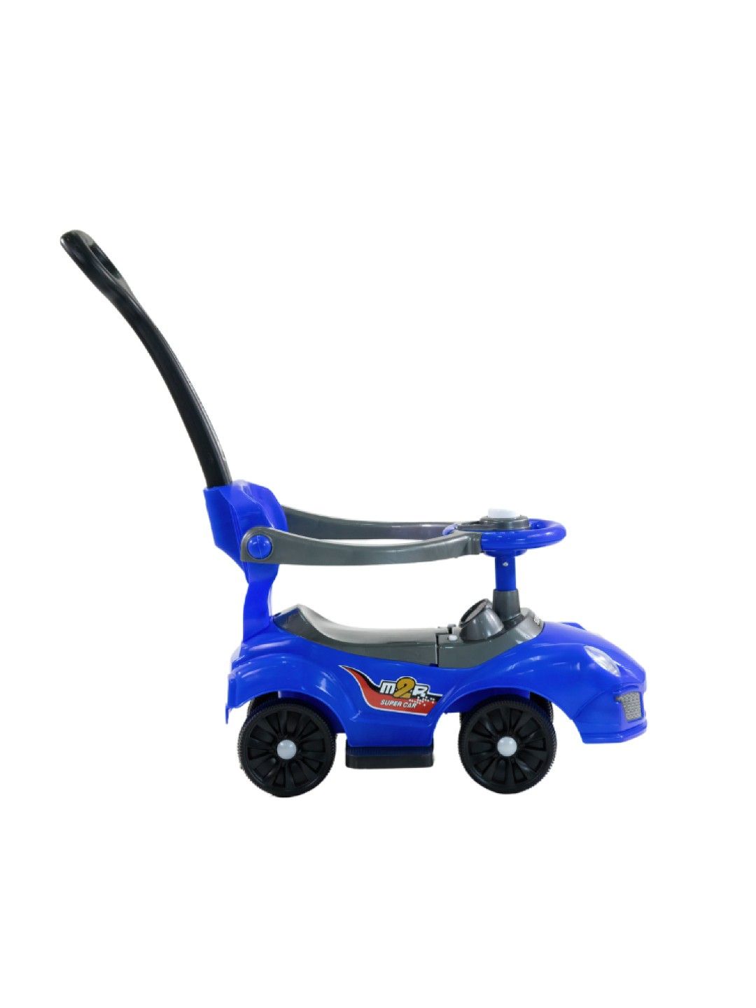Ashbee Super Car 2-in-1 Kids Mini-Rider (Blue- Image 3)