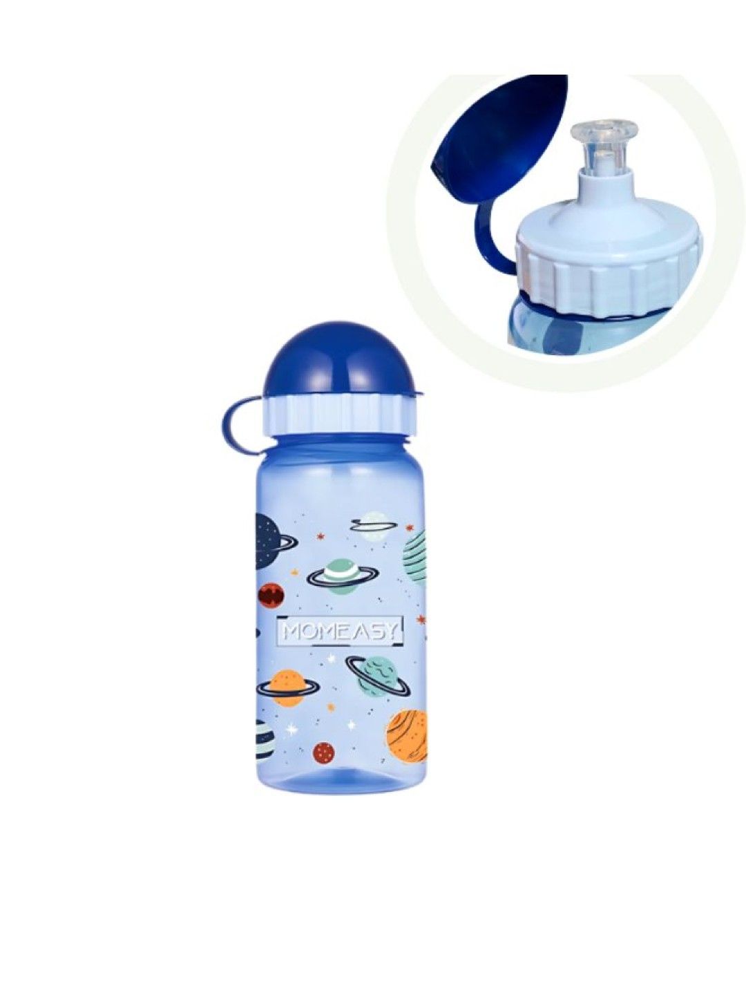 Momeasy Lunchbox and Spout Drinking Bottle Tumbler (330ml) (Blue- Image 3)