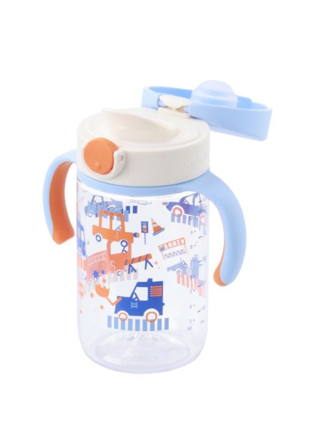 Richell AXSTARS Direct Drink Cup 320 (Blue Cars- Image 2)