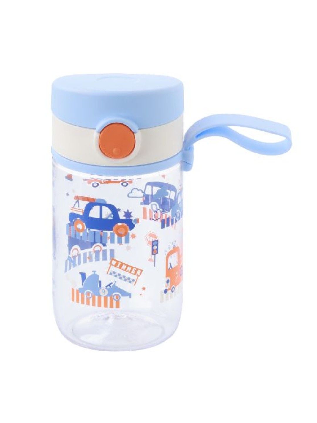 Richell AXSTARS Direct Drink Cup 320 (Blue Cars- Image 3)
