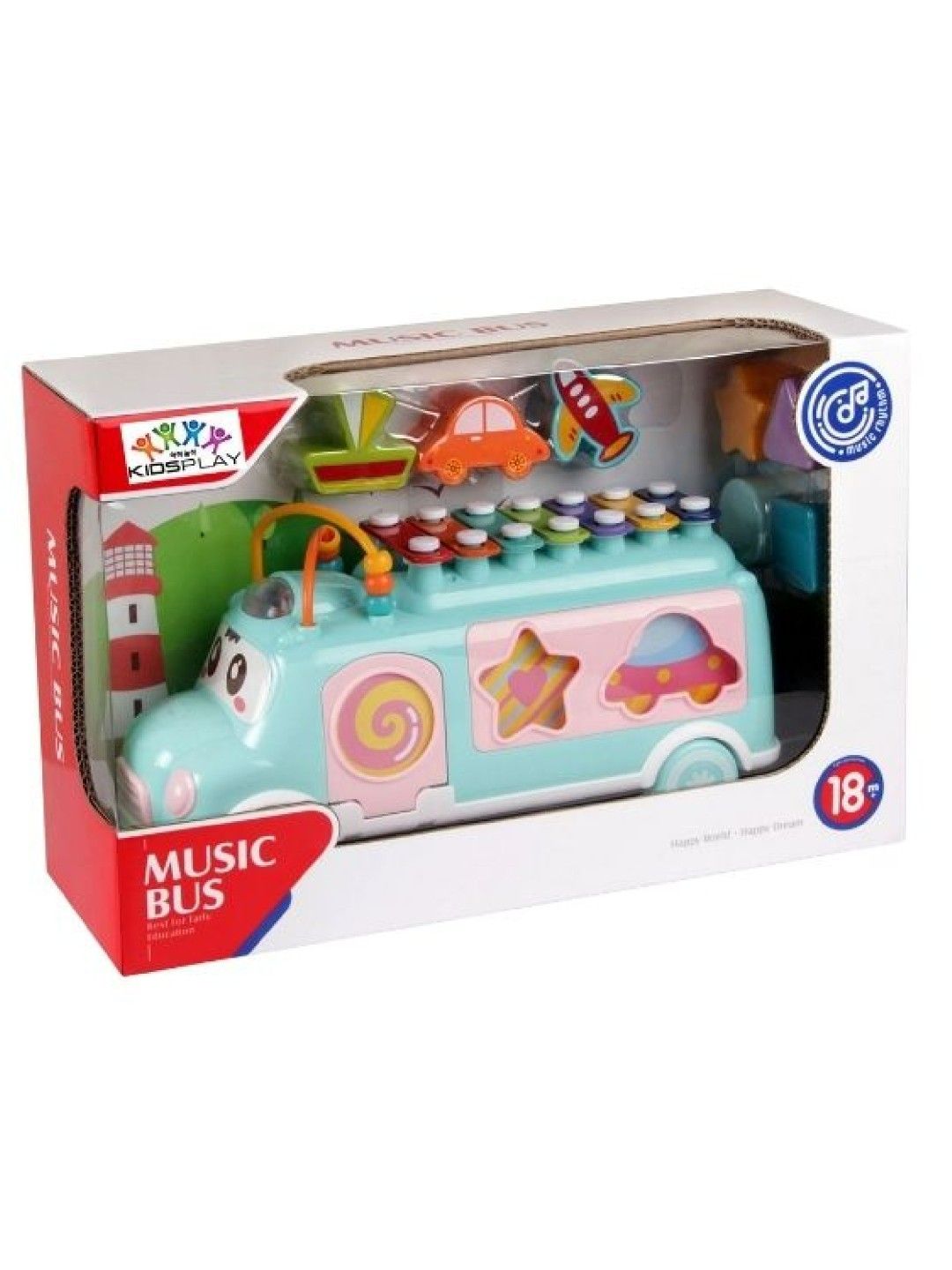 Kidsplay Music Bus (Blue- Image 2)