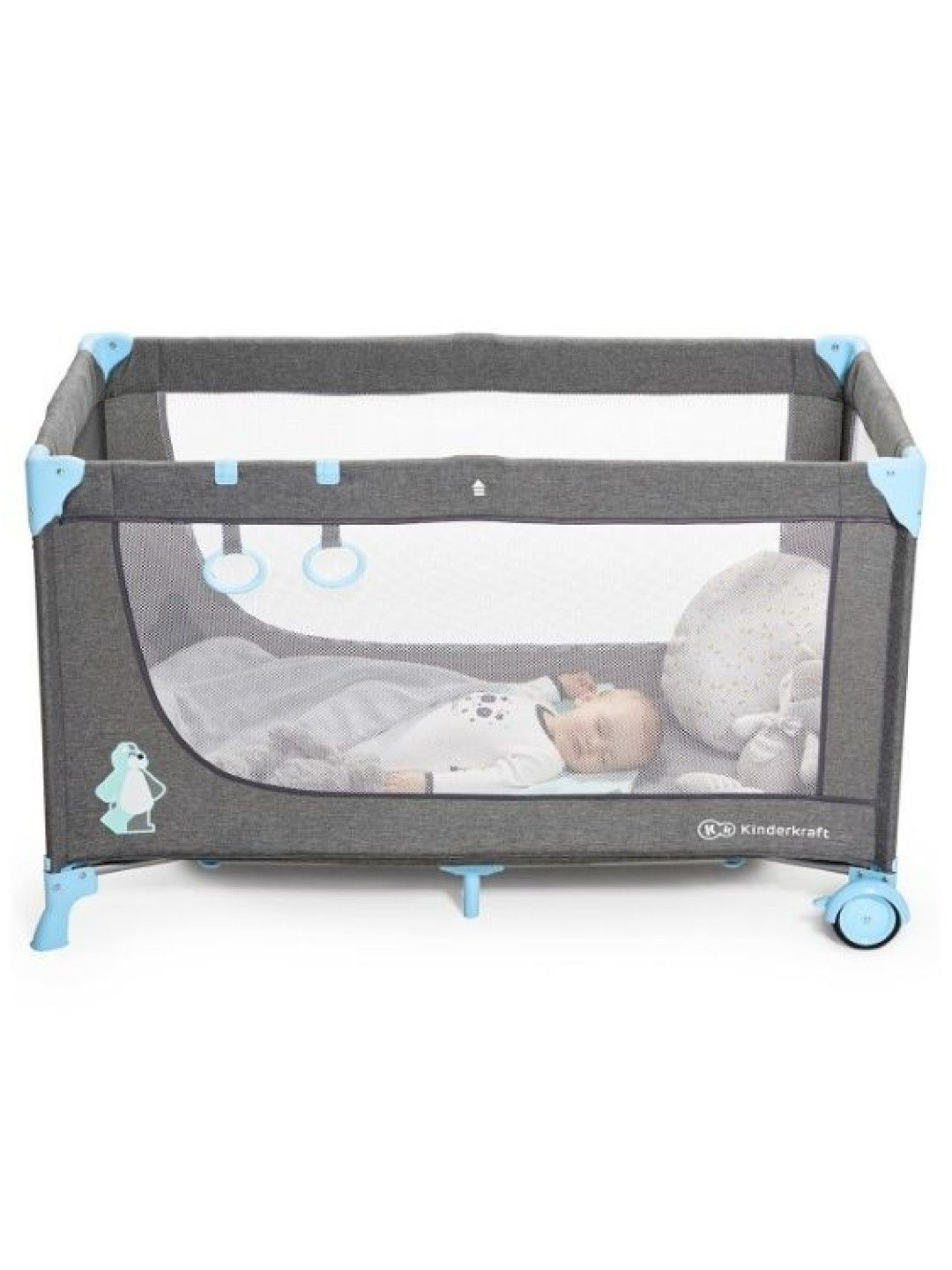 KinderKraft Infant and Family Sleep Solutions (Blue- Image 1)