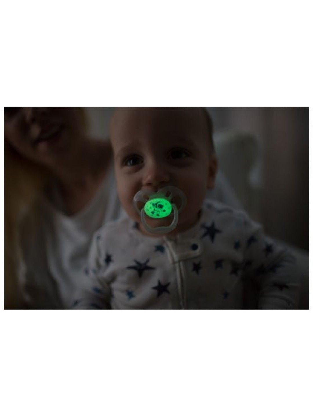 Dr. Brown's Pacifier Advantage - Stage 2 Glow in the Dark (2-Pack) (Blue- Image 4)