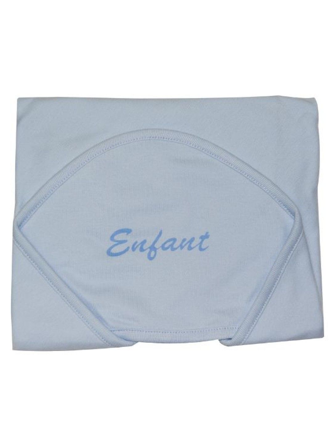 Enfant Receiving Blanket with Hood (Blue- Image 1)