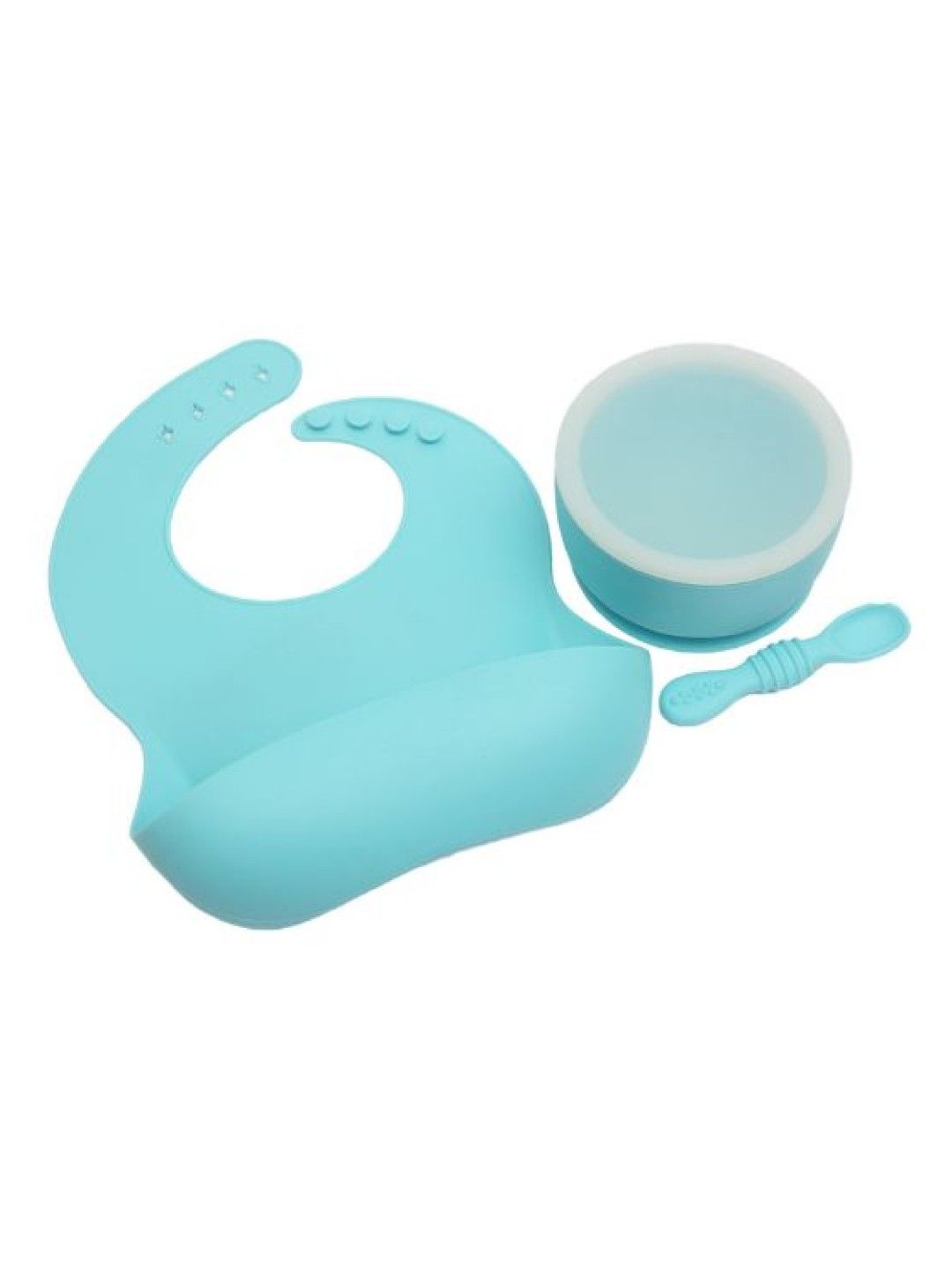 Babynomnom Silicone Bowl Feeding Set & Silicone Bib