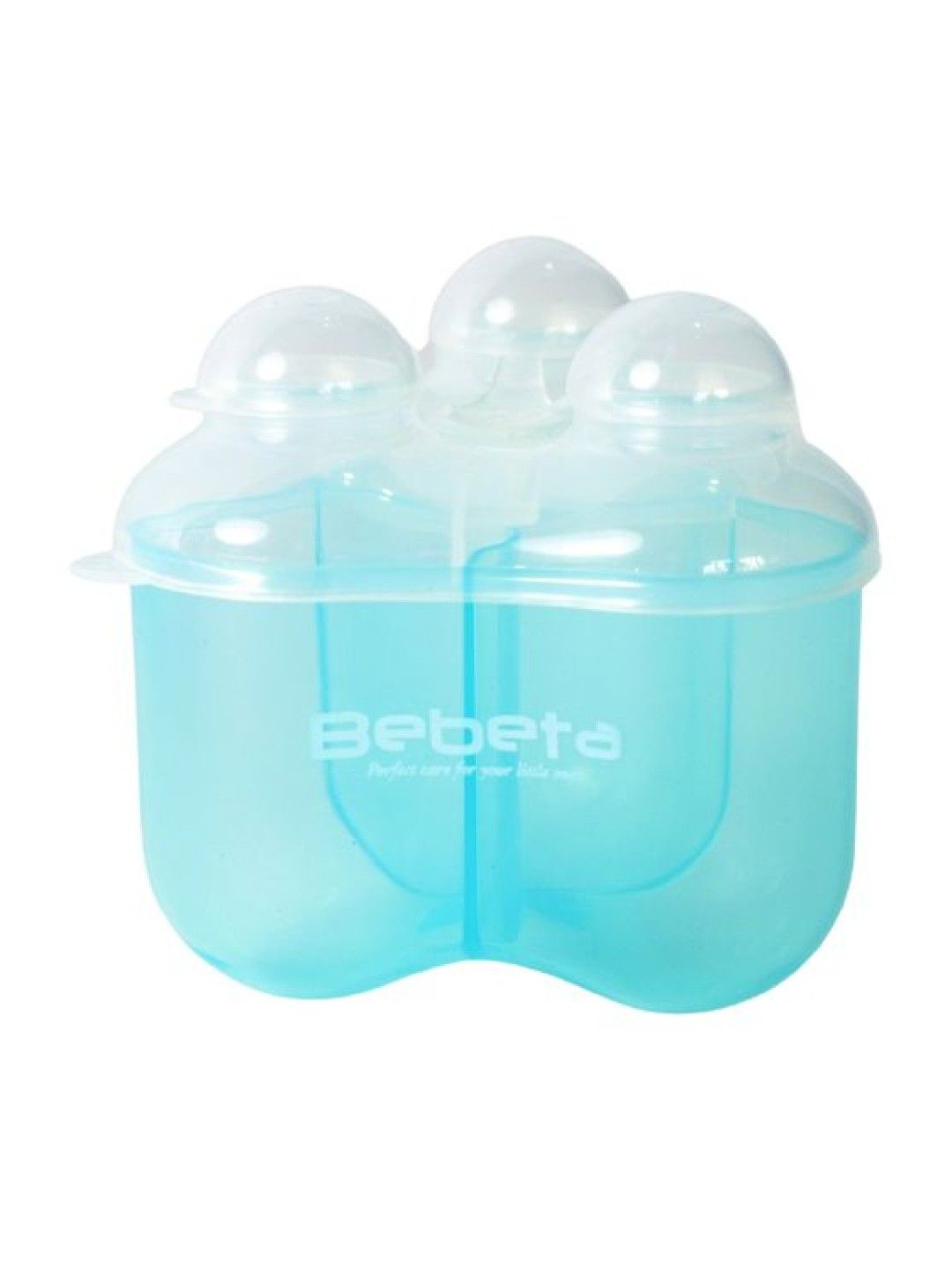 Bebeta Milk Container 3-Comp. Bowl Style (Blue- Image 1)