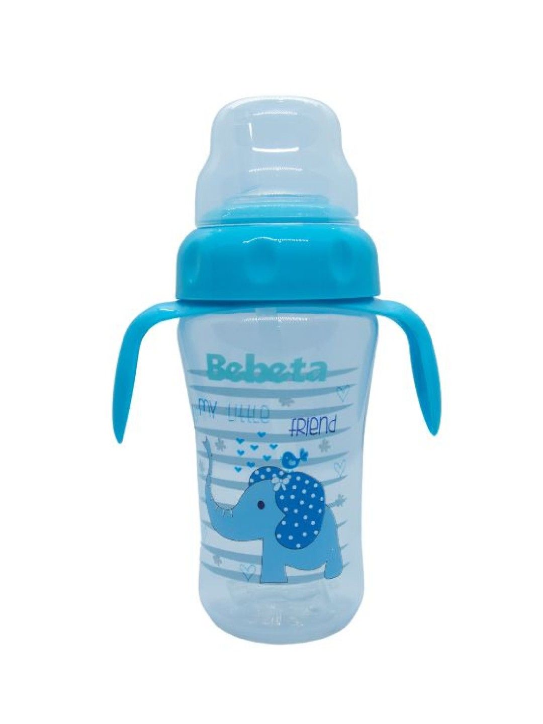 Bebeta Training Cup Wide-Neck Multi Function (9oz) (Blue- Image 1)