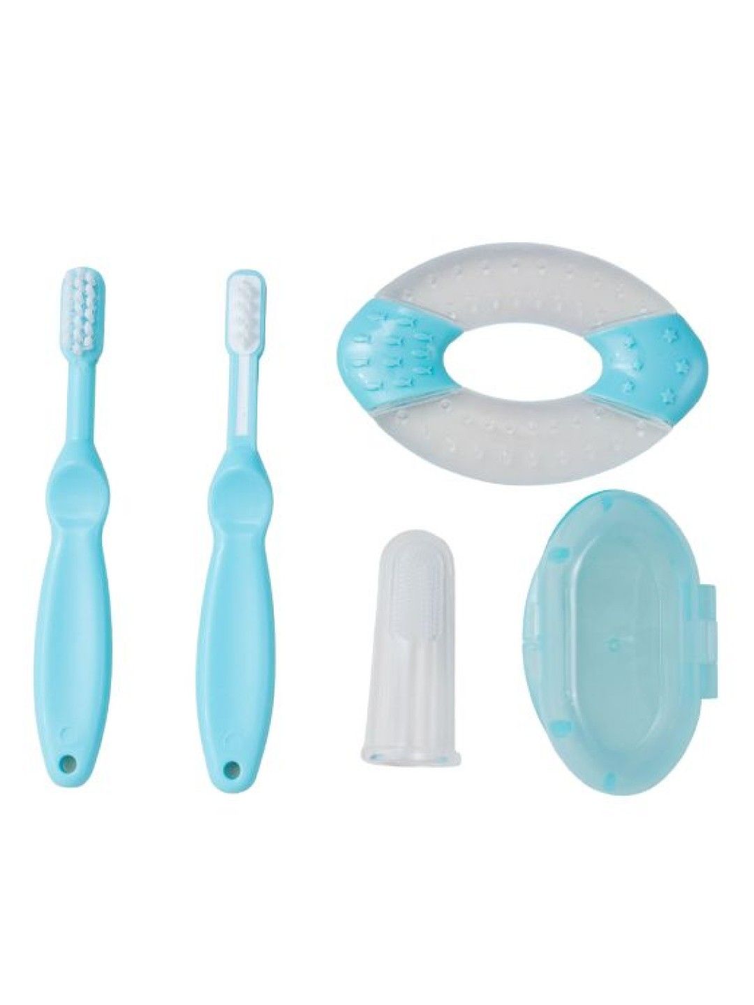 Bebeta Oral Care Gift Set (Toothbrush & Teether) (Blue- Image 1)