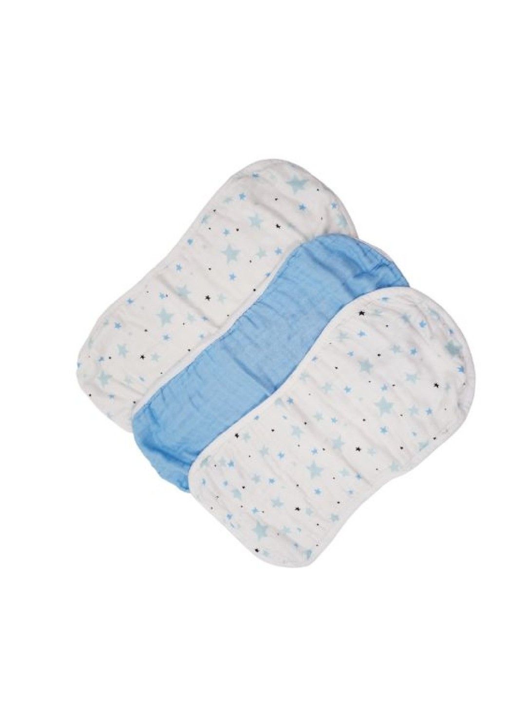 Enfant Bamboo Burp Pad (Blue- Image 1)