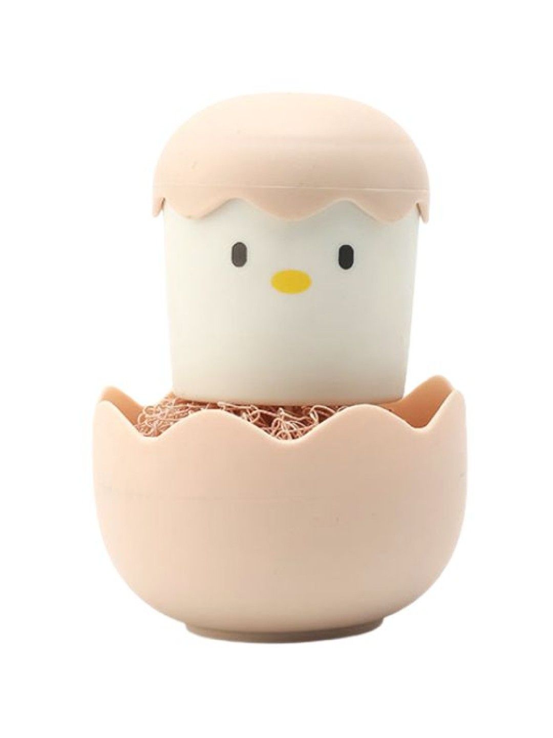 Scenti Chick in Egg - Pot and Pan Scrubber (Blush Pink- Image 1)