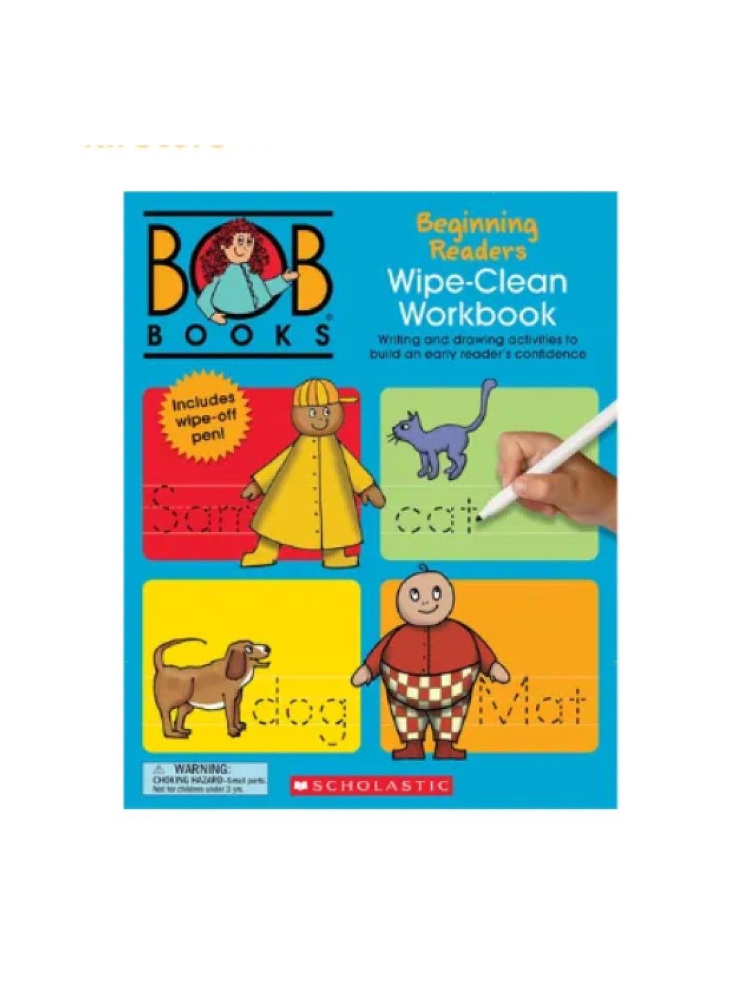 Scholastic Bob Books Beginning Readers Wipe-Clean Workbook