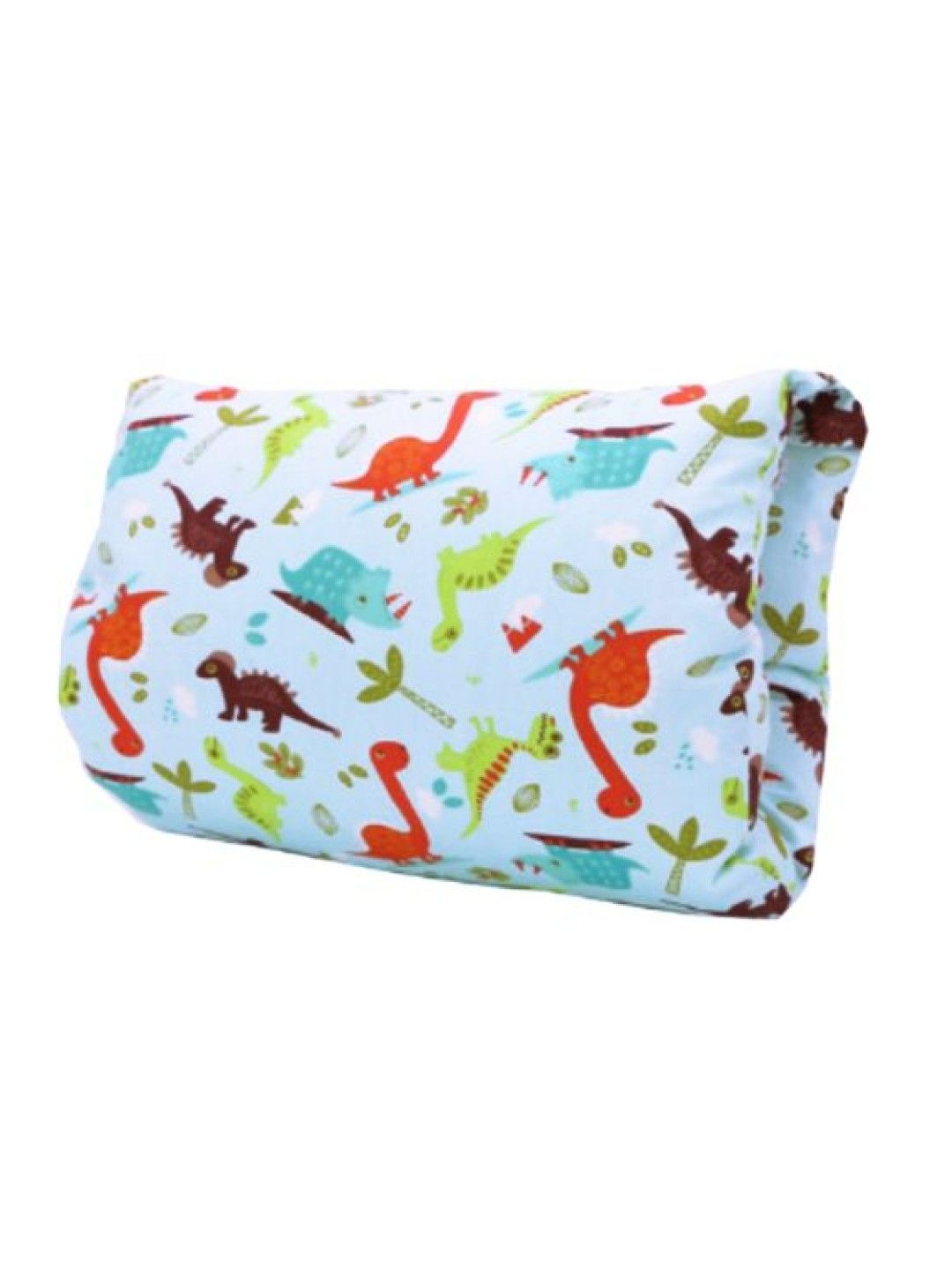 Orange & Peach Breastfeeding Pillow 2-in-1 Little Dino (No Color- Image 1)
