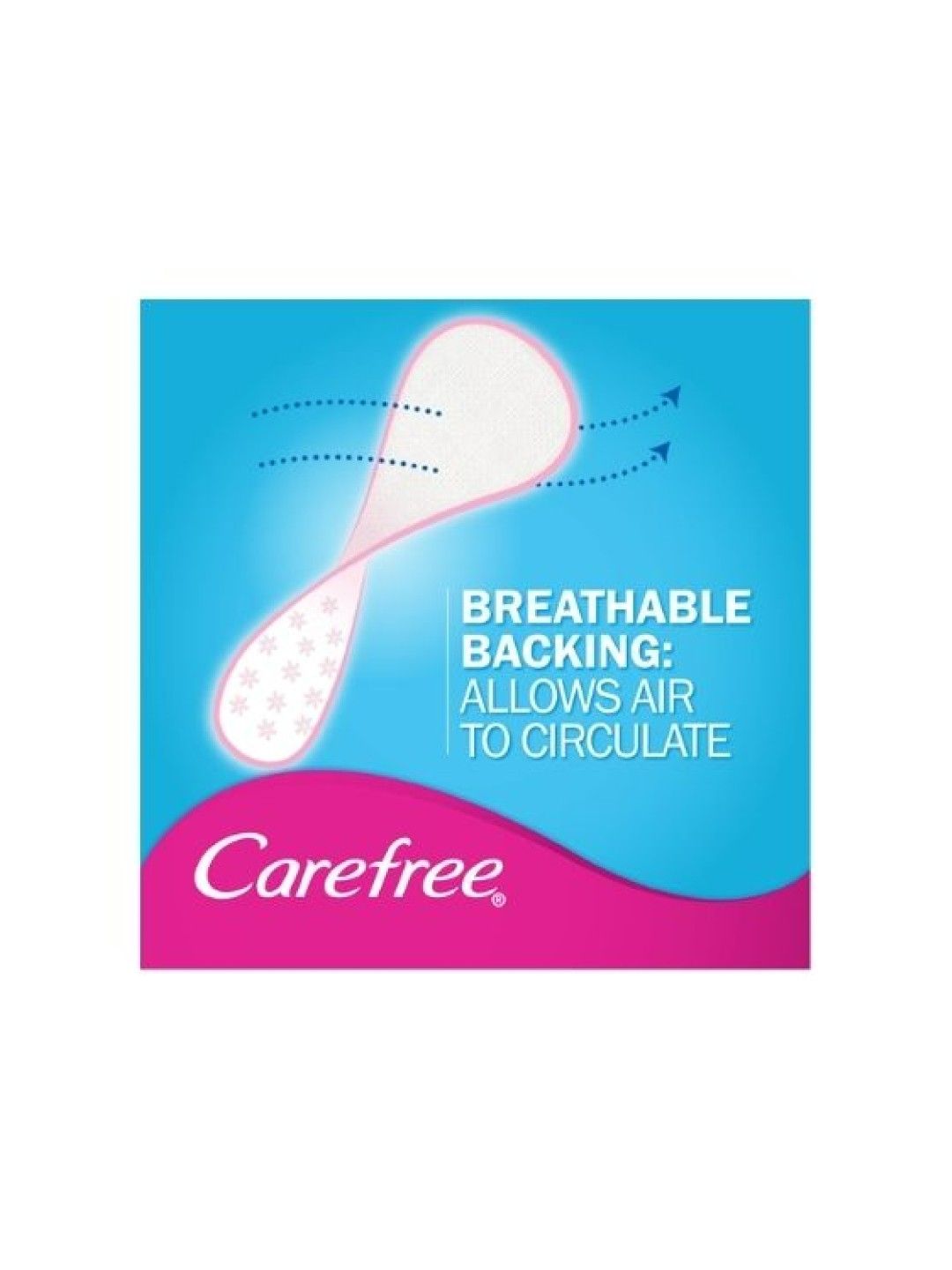 Carefree Breathable Panty Liners (40s) (No Color- Image 3)