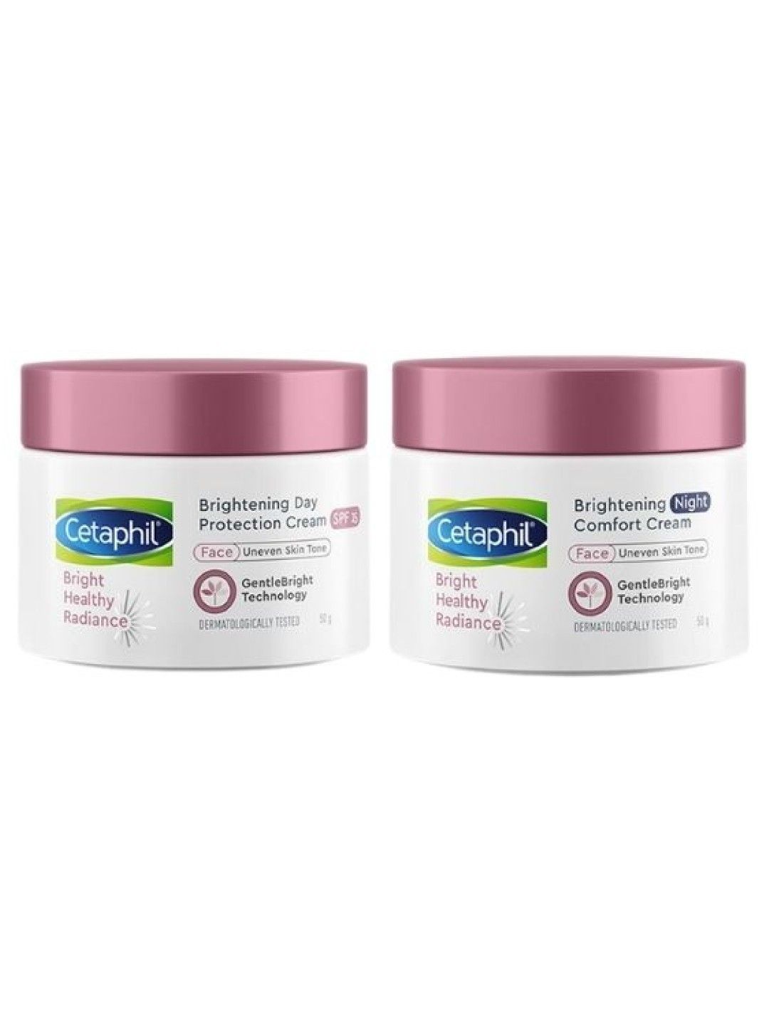 Cetaphil Brightening Day Cream SPF15 (50g) + Brightening Night Protection Cream (50g)