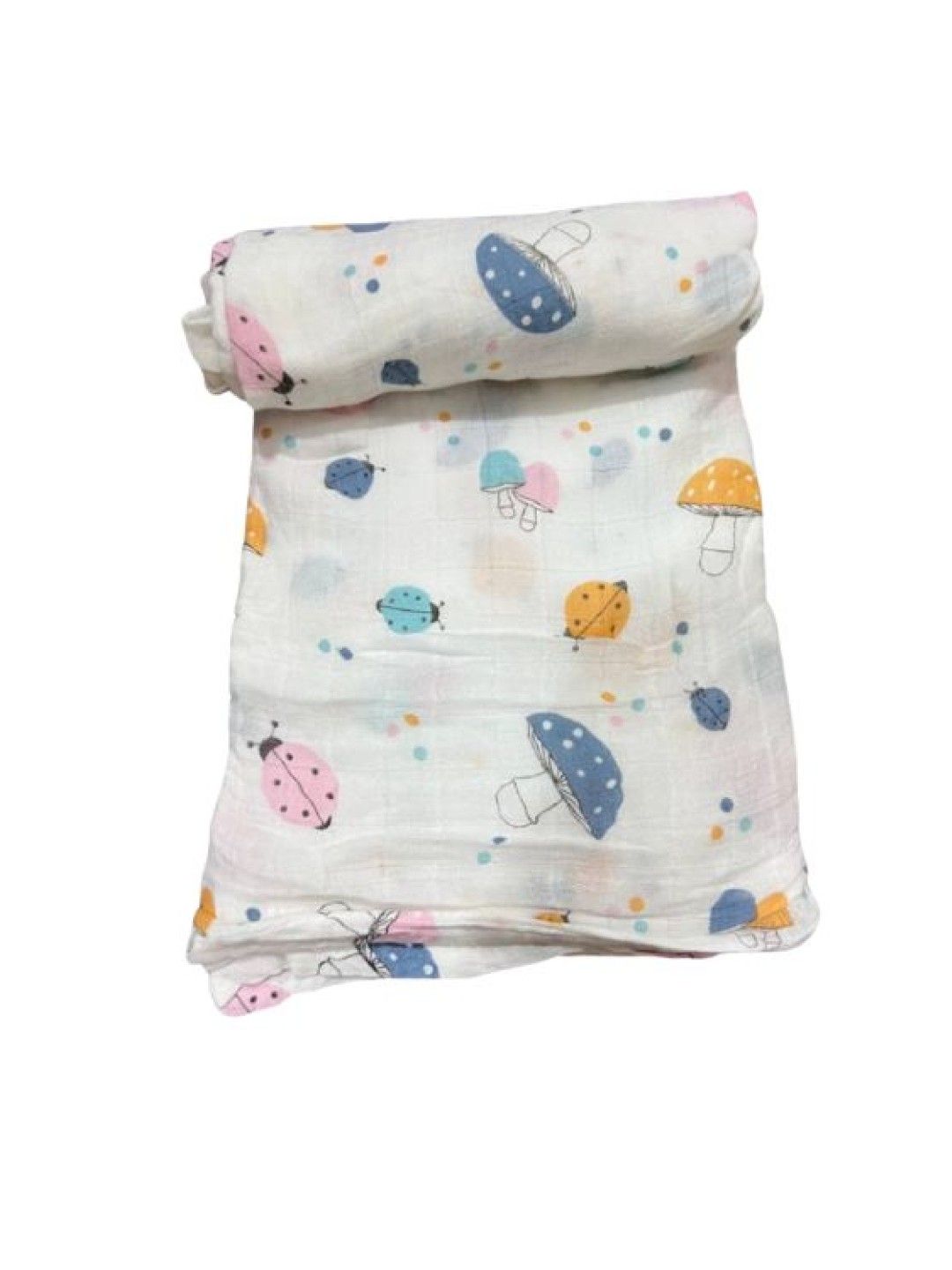 QT Hub Multi-Purpose Muslin Cloth Swaddle (Bug- Image 1)