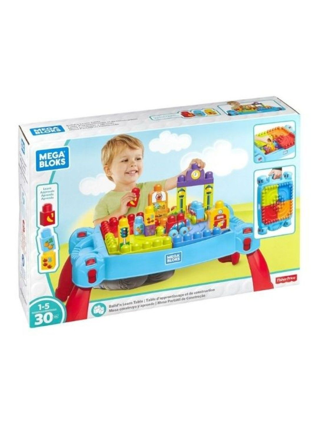 Mega Bloks Build and Learn Table (No Color- Image 2)